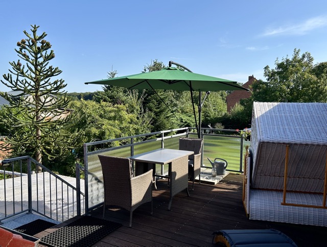 Blick von der Terrasse